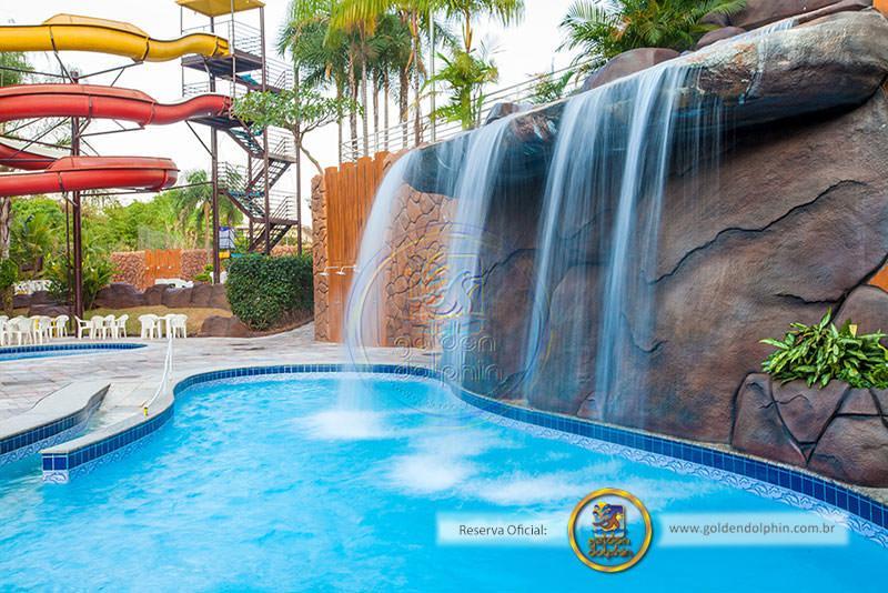 Golden Dolphin Grand Hotel - Flats Caldas Novas Exterior foto